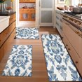 thumbnail image 2 of Kitchen Rugs Sets of 3 Non Slip Washable Kitchen Mats for Floor, Waterproof Kitchen Runner Rug, Floor Mat Carpet for Entryway, Laundry, Sink, Hallway, Bathroom, 2 of 12