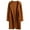 Brown, variant on Womens Solid Color Cardigan Oversized Open Front Long Sleeve Lapel Casual Jacket 2023 Fall Coat Dressy Cardigan Leopard Print Womens Cardigan Sweater Sweater Taupe Tan Knitted Cardigan for Women