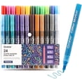 thumbnail image 1 of Set de Marcadores de Pintura Acrílica con Glitter Grabie 24 Colores, 1 of 8