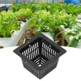 thumbnail image 1 of Plant Growing Basket50Pcs Square Hydroponics Net Hydroponics Plant Pot Hydroponics Pot Remarkable Clarity, 1 of 5