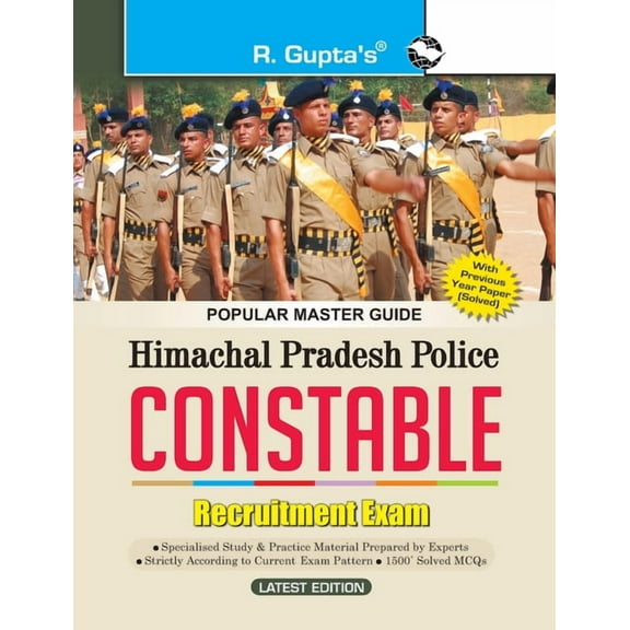 Himachal Pradesh Police Constable Recruitment Exam Guide, (Paperback)