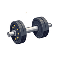 thumbnail image 3 of Cartoon Fitness Theme Stickers, Waterproof Fitness Theme Sticker for Water Bottle Laptop Phone Cases Planner Skateboard Luggage Helmet Party Favor Decor, Ideal for Adults Teens Teacher Rewards, 3 of 9
