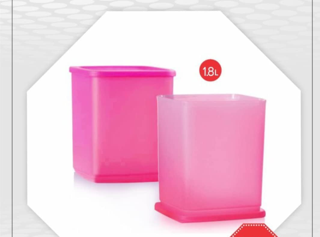 NEW Tupperware #3993 Fridgesmart Small PINK Container W/Lid 4 1/2 Cup Set  Of 2 for Sale in Ventura, CA - OfferUp