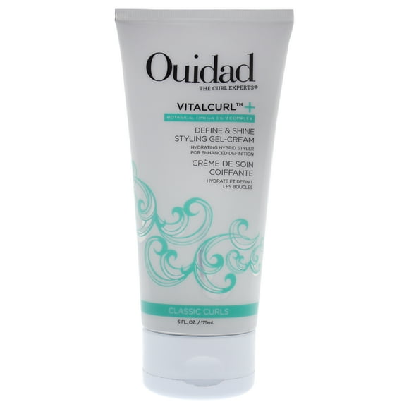 VitalCurl Plus Define and Shine Styling Gel-Cream by Ouidad for Unisex - 6 oz Cream