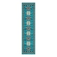 thumbnail image 5 of Unique Loom Taftan Collection Area Rug - Oasis (2' 7" x 10' Runner Turquoise/Black), 5 of 7