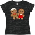 thumbnail image 3 of Inktastic Gingerbread Couple Women's T-Shirt, 3 of 5