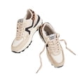 thumbnail image 4 of LUCKY STEP Womens Retro Chunky Sneakers Fashion Color Blocked Casual Shoes,Beige, 4 of 6