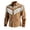 Light Brown, variant on Men's Western Leather Shirts Jacket Suede Fringe Shirts | Long Sleeve Button Down Suede Shirts Slim Fit Fringe Coat Top for Cowboy Music Festivals Themed Parties Daily Wear