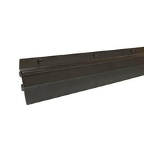 M-D Building Products 07153 36 in. Bronze Aluminum and Vinyl Flex-O-Matic Screw-on Door Sweep