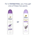 thumbnail image 5 of Dove Advanced Care Antiperspirant Deodorant Spray for After Shave Care For Underarms Lavender Fresh 72-hour Antiperspirant Deodorant For Soft Underarms Boosted With Ceramides, 3.8 oz, 5 of 13