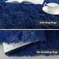 thumbnail image 3 of Shag Area Rugs for Bedroom Living Room,Ultra Soft Fluffy Area Rugs for Dorm,Indoor Carpet Nursery Rugs for Kids Girls Room Home Decor (Blue, 9X12 Feet), 3 of 16