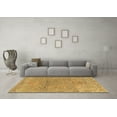 thumbnail image 3 of Ahgly Company Indoor Round Oriental Brown Traditional Area Rugs, 3' Round, 3 of 4