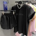 thumbnail image 5 of Short-sleeved Shorts Suit Letter Loose Short-sleeved For New Year As, 5 of 5