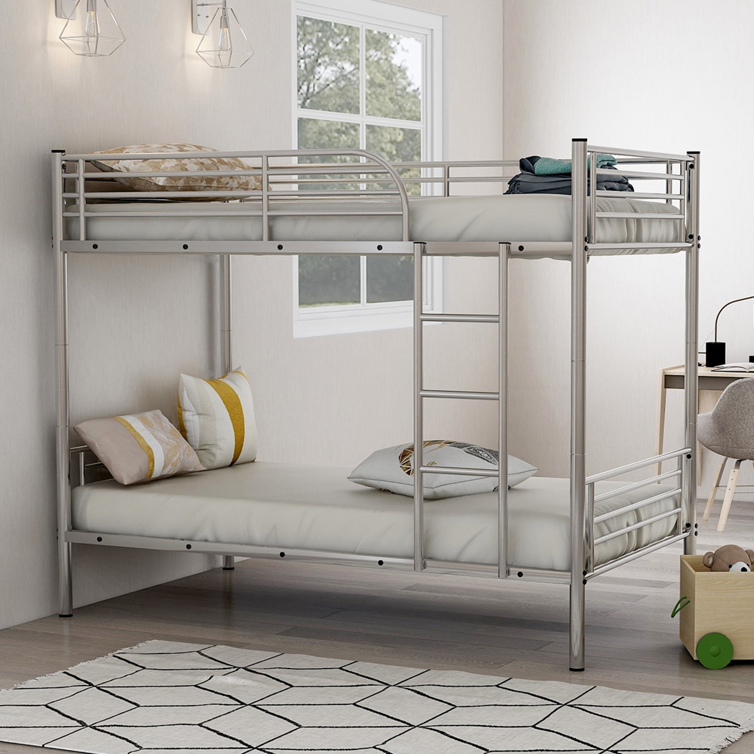 Merax Twin Over Metal Bunk Bed Multiple Colors