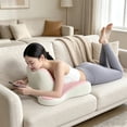 thumbnail image 5 of Hyknon Ergonomic Neck Support Pillow, Memory Foam Contoured Head Pillow for Comfortable Sleeping, Cervical Pillow for Neck Pain Relief, Bed and Travel Use, 5 of 6