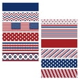 thumbnail image 3 of KAKOWELY 12 rollos de cinta decorativa para álbumes de recortes, decoración con temática del 4 de julio, rollo de cinta decorativa, cinta para manualidades, 3 of 4