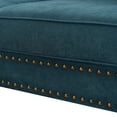 thumbnail image 5 of BSHTI 82 inch Chenille modern Upholstered Sofas 2 Seater Couches with Nails and Armrests(Green), 5 of 9