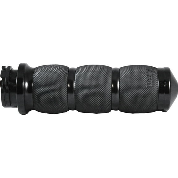 Avon Air Cush Black 1" Heated Handlebar Grips (AIR-90-ANO-HT)