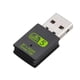 thumbnail image 1 of Adaptador USB WiFi Bluetooth 5.0 de 600 Mbps, 2 en 1, banda dual, 2,4 G y 5 GHz, receptor inalámbrico de red USB WiFi 5, controlador gratuito, 2,4 G-5G-AC600-BT5.0, 1 of 5