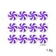 thumbnail image 3 of 12pcs Christmas Tree Candy Decorative Faux Lollipop Xmas Home Gift Garland Pendant Ornament Wedding Party Kids Toys Navidad, 3 of 5