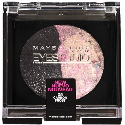 Maybelline Eye Studio Baked Eye Shadow Duo, Carbon Frost