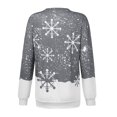 thumbnail image 5 of Azrian Plus Size Christmas Sweatshirts Womens 2023 Saving,Oversize Women Fashion Christmas Hoodies Long Sleeves Tops Blouse Pullover Sweatshirt 2023 Deal on Sale, 5 of 5