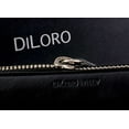 thumbnail image 2 of Pen Case by DiLoro Italy Genuine Leather Zip Double Pen Pencil Pouch Black BA-02-BK, 2 of 3