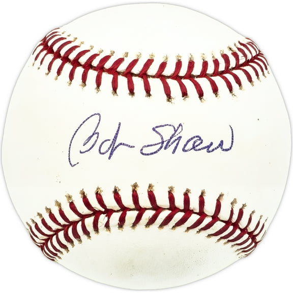 Bob Shaw Autographed Official MLB Baseball Atlanta Braves, Detroit Tigers SKU #229677