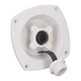 thumbnail image 1 of Wall Mount RV City Water Inlet Pressure Regulated ABS Material, Easy Grip Knob Design, 85mm Opening Hole Diameter, 20.2mm Applicable Pipe Diameter, Trailer Marine Camper, 1 of 7