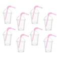 thumbnail image 4 of Shisuyan Tiny Cups Transparent 8Pcs 0.7x0.4x0.4in, 4 of 9