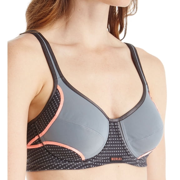 Berlei YYN7 High Impact Underwire Mesh Sports Bra