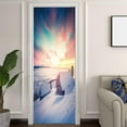 thumbnail image 2 of 3D Door Sticker Peel and Stick Murals Removable self-Adhesive Door Cover PVC Waterproof, 2 of 7