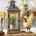 thumbnail image 5 of Zingz & Thingz Zingz & Thingz Monticello Wooden Lantern, 5 of 6