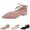Pink, variant on Pumps Women's Wide Feet Shoes - Elegant Heel Shoes Small with Heel Wedding Shoes Summer Dance Shoes Comfortable Women's Shoes Low Shoes High Heels Traditional Shoes for Straps Dirndl Pink