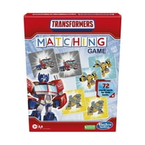 Transformers Matching Game, Fun Preschool Card Game for 1  Players