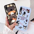 thumbnail image 4 of Funda de teléfono para Huawei Y9 Y7 2019 Y9(2019) Y7(2019), bonita funda trasera de silicona suave de Kuromi Melody Pom Purin Dog Kitty Cat Anime, 4 of 5