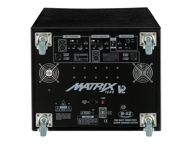 b52 subwoofer active