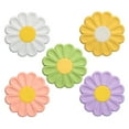 thumbnail image 4 of New Daisy Flower Heat Insulation Mat Simple And Attractive Cute Japanese Silicone Placemat Ins Cuptray Anti-scald Pot Mat Colorful Flower Shape Table Decoration Table Mat, 4 of 9