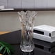 thumbnail image 3 of Florero de Cristal Transparente Florero de Mesa Centro de Mesa para El Hogar, Jardín, Cafetería Decoración Decoración , Soledad Florero de escritorio transparente, 3 of 9