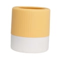 thumbnail image 3 of Mini bote de basura de escritorio, bote de basura pequeño con forma de oso, bote de basura portátil para mesa Amarillo, 3 of 9