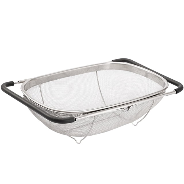 Cesta de drenaje de cocina extensible colador de arroz para frutas y verduras Billuyoard L