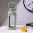 thumbnail image 3 of 64 Oz Glass,Wide Neck Half Gallon Water Bottle With Handle, C, 3 of 5