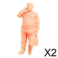 thumbnail image 1 of Figuras de personas,Modelo de figura sin pintar a escala 1/64 Modelo en miniatura,Figuras de trenes a escala 1:64 Figuras de diorama,Disposición del modelo en miniatura de figuras de personas, 1 of 10