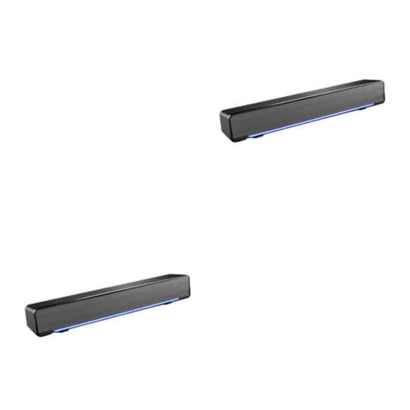 Cateissary Black Experimente el verdadero sonido envolvente con estos altavoces compactos para computadora Subwoofer pequeño y portátil Type1 NO1