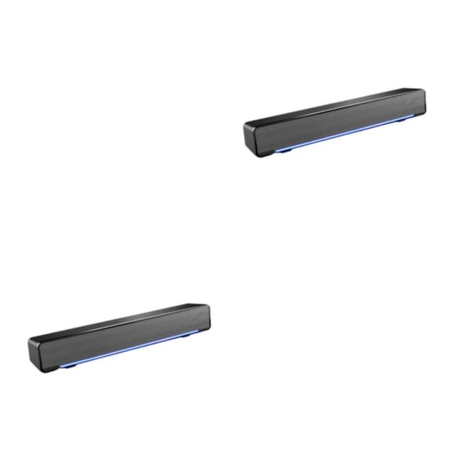 Cateissary Black Experimente el verdadero sonido envolvente con estos altavoces compactos para computadora Subwoofer pequeño y portátil Type1 NO1