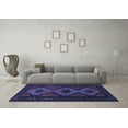thumbnail image 3 of Ahgly Company Indoor Rectangle Persian Blue Traditional Area Rugs, 2' x 3', 3 of 4