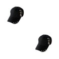 thumbnail image 3 of Transemion Classic Baseball Cap With Ring Decoration For Elegant Touch Ring Baseball Cotton Hat Match Style Quick-drying Beach Chain Black 2Set, 3 of 6