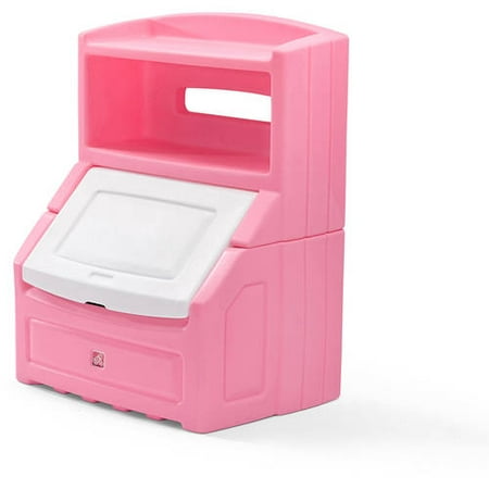 Step2 Lift and Hide Bookcase Storage Chest - Pink