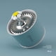 thumbnail image 3 of Cat water fountain kimpets Official Store Round, 3 of 20