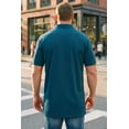 thumbnail image 4 of KingSize Men's Big & Tall Shrink-Less Longer-Length Cotton Polo Shirt, 4 of 5